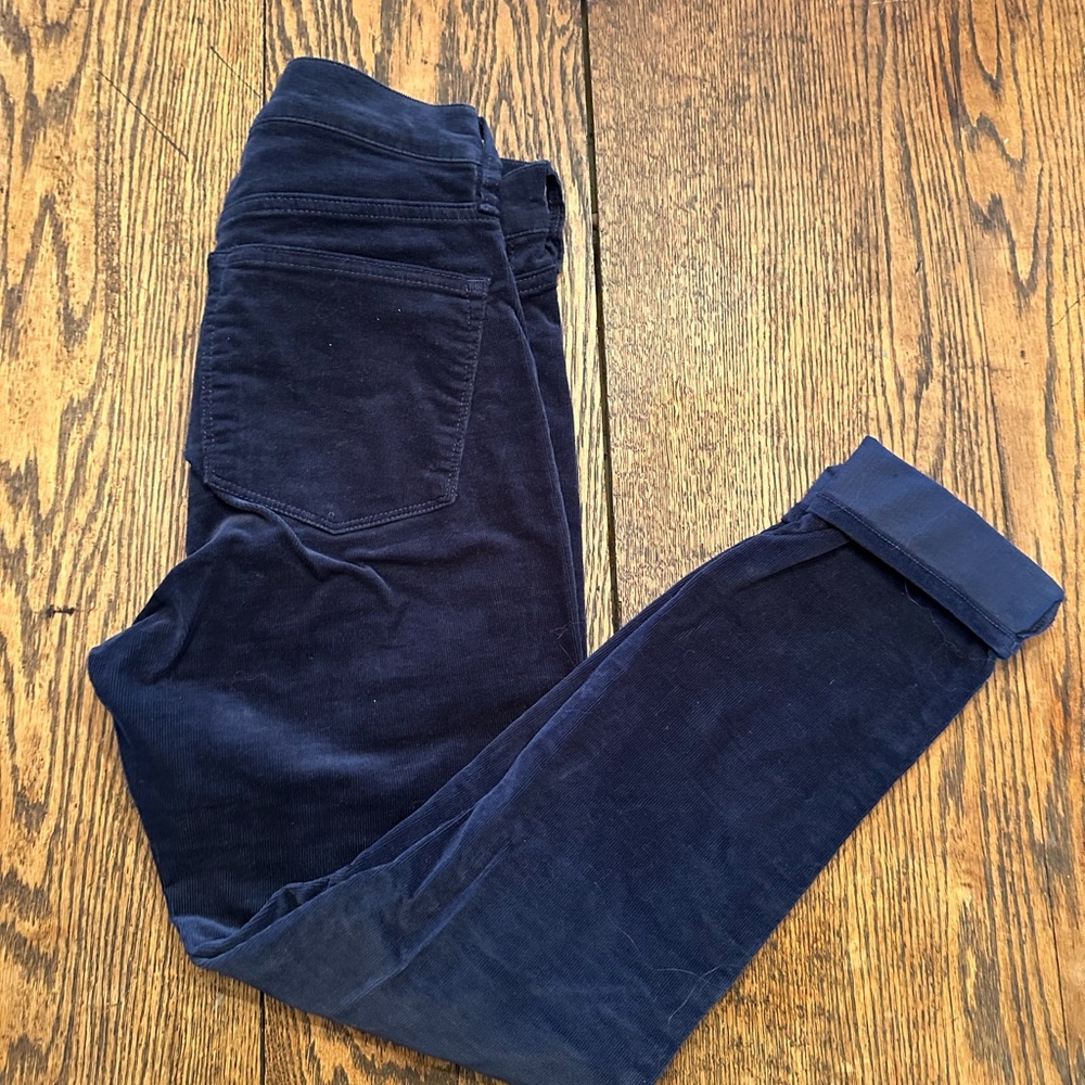 J. Crew Dark Blue Ankle Jeans